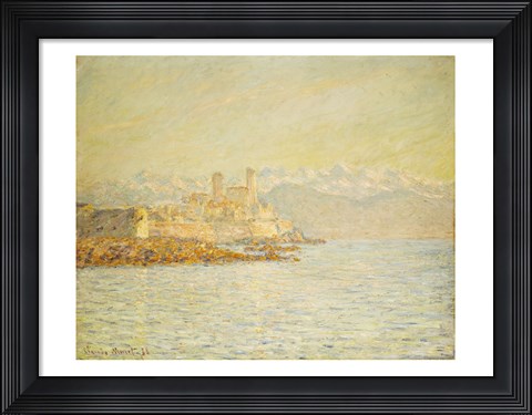 Framed Old Fort at Antibes Print