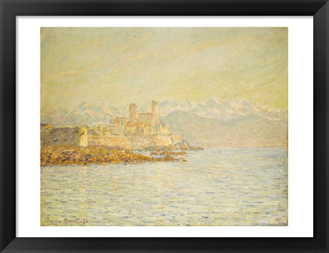 Framed Old Fort at Antibes Print