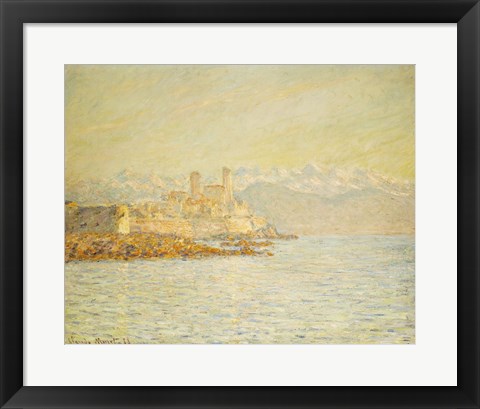 Framed Old Fort at Antibes Print