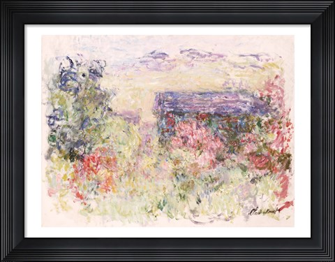 Framed House Through the Roses, c.1925-26 Print