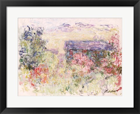 Framed House Through the Roses, c.1925-26 Print