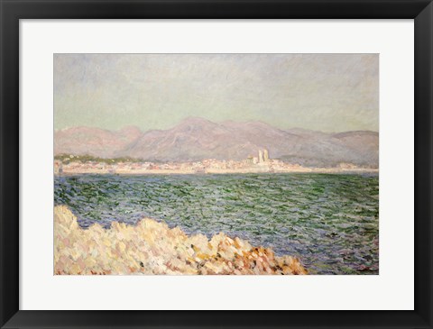 Framed Gulf of Antibes, 1888 Print