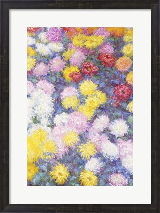 Framed Chrysanthemums, 1897 - vertical Print