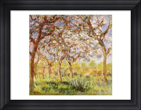 Framed Spring at Giverny Print