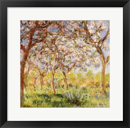 Framed Spring at Giverny Print