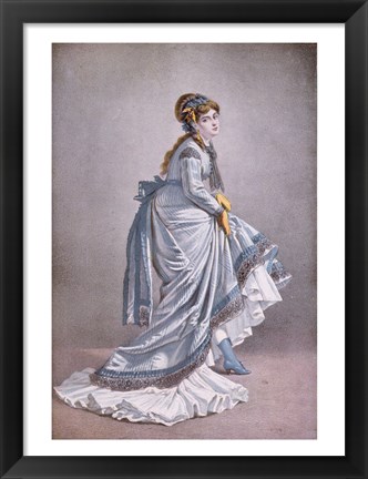 Framed Die Kokotte&#39;, 1875 Print