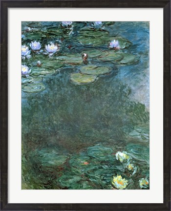 Framed Water-Lilies Print