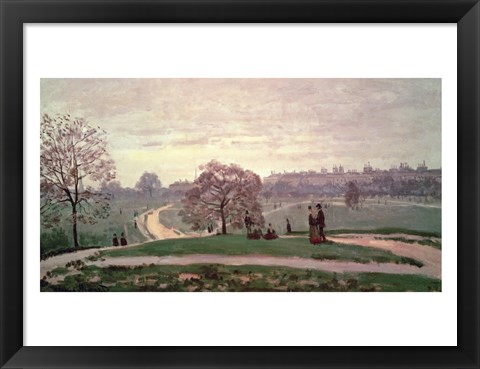 Framed Hyde Park Print