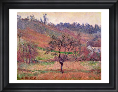 Framed Valley of Falaise, Calvados, France, 1883 Print