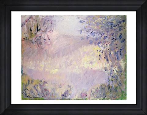 Framed Monte Carlo: view of Roquebrune, 1884 Print