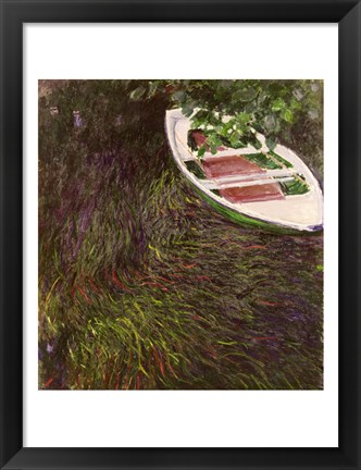 Framed Boat, 1887 Print