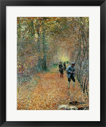 Framed Shoot, 1876 Print
