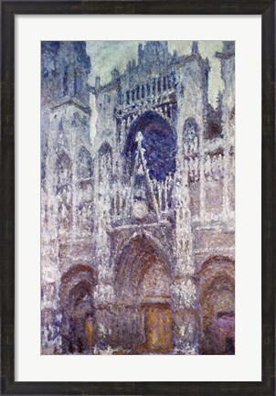 Framed Rouen Cathedral Print