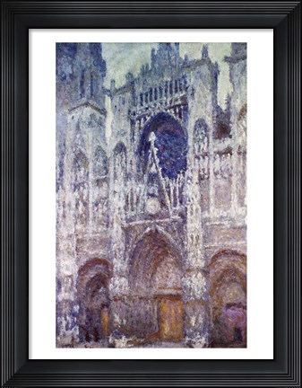 Framed Rouen Cathedral Print