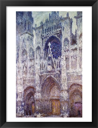 Framed Rouen Cathedral Print