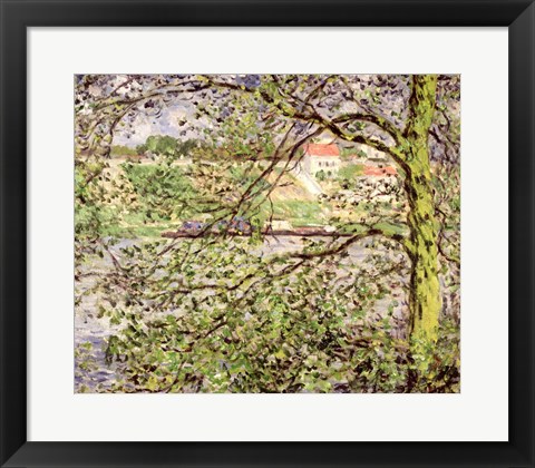 Framed Through the Trees, 1878 Print