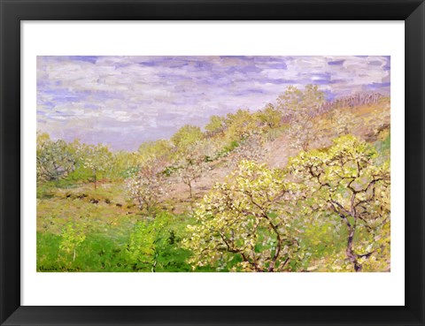 Framed Trees in Blossom Print