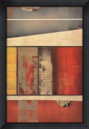 Framed Parallels 1 Print