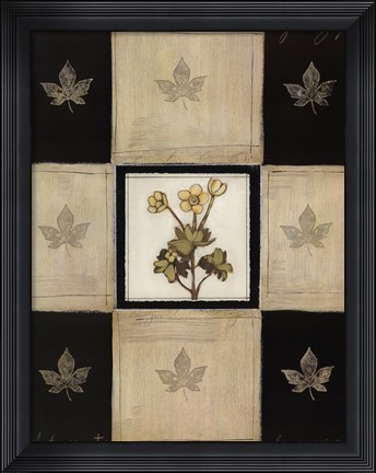 Framed Maria's Bloom 1 Print