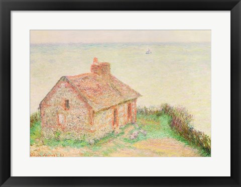 Framed House at Douanier, Pink Effect, 1897 Print