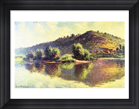 Framed Seine at Port-Villez, 1883 Print