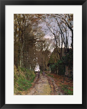 Framed Path in Normandy Print