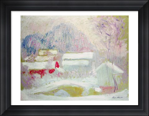 Framed Sandviken, Norway, 1895 Print