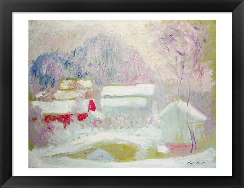 Framed Sandviken, Norway, 1895 Print