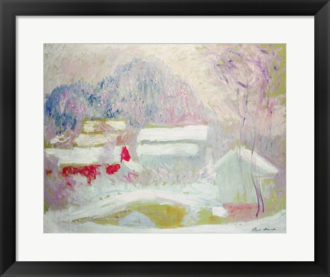 Framed Sandviken, Norway, 1895 Print