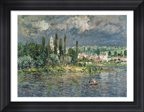 Framed Landscape with a Thunderstorm Print