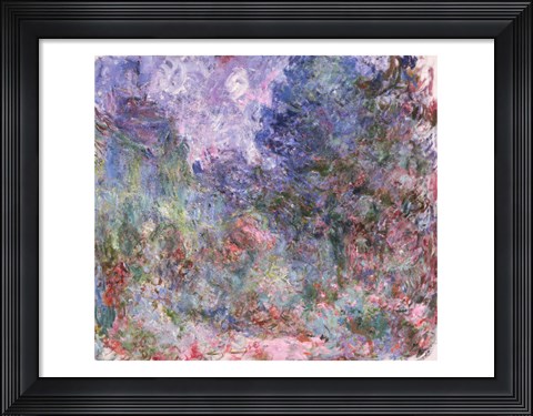 Framed House at Giverny Viewed from the Rose Garden, 1922-24 Print