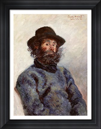 Framed Poly, Fisherman at Belle-Ile, 1886 Print