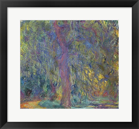 Framed Weeping Willow, 1918-19 Print