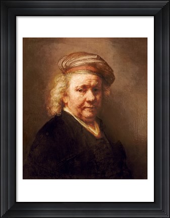 Framed Self Portrait, 1669 Print