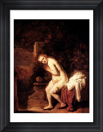 Framed Susanna and the Elders, c.1634 Print