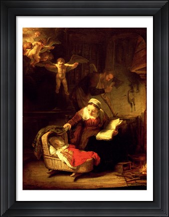 Framed Holy Family, c.1645 Print
