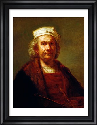 Framed Self Portrait, c.1660 Print