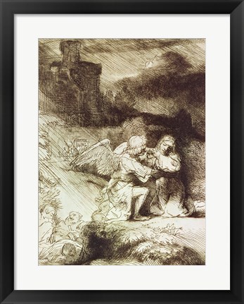 Framed Agony in the Garden Print