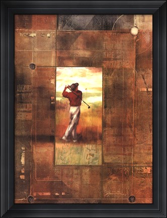 Framed Fairway II Print