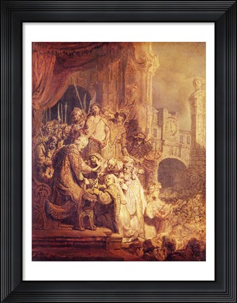 Framed Ecce Homo, 1634 Print