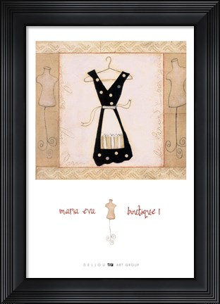 Framed Boutique 1 Print