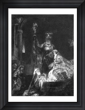 Framed Presentation in the Temple, 1654 Print