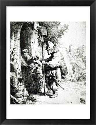 Framed Ratcatcher, 1632 Print