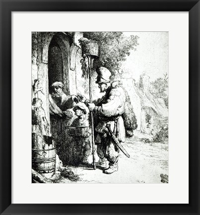 Framed Ratcatcher, 1632 Print