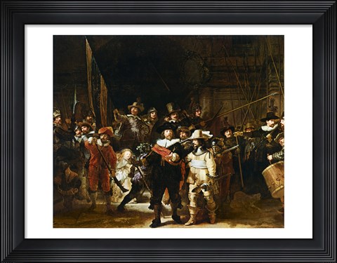 Framed Nightwatch Print