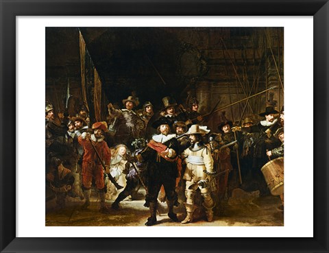 Framed Nightwatch Print