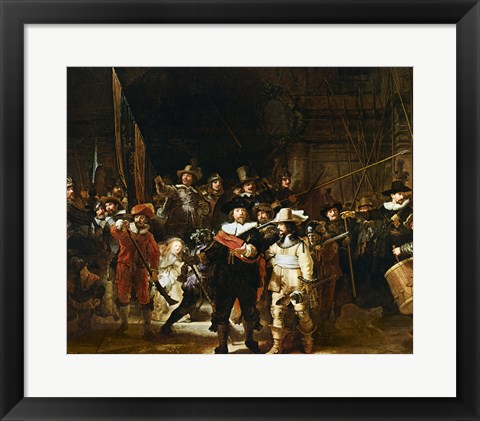 Framed Nightwatch Print