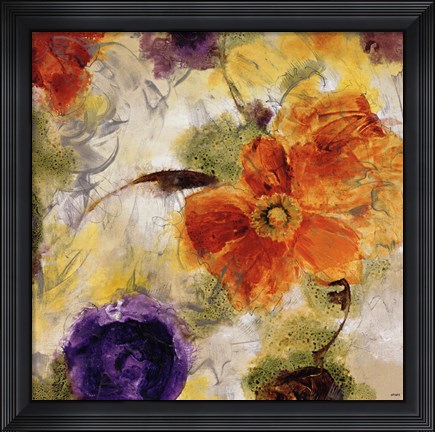 Framed Bright Fun I Print