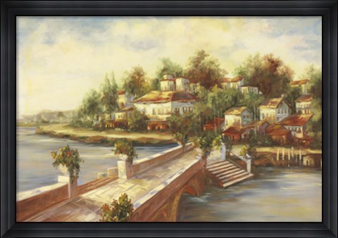 Framed Lago Maggiore II Print