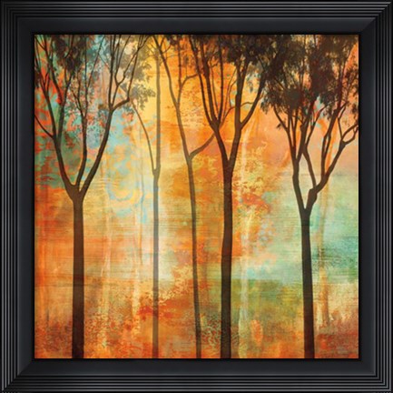 Framed Magical Forest II Print